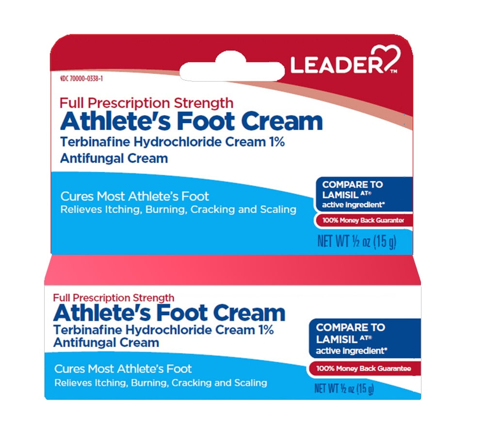 Leader Athlete's Foot Antifungal Cream, 0.5 oz (15 g)