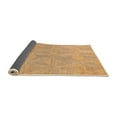 thumbnail image 2 of Ahgly Company Indoor Rectangle Solid Orange Modern Area Rugs, 7' x 9', 2 of 4