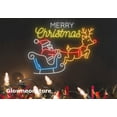 thumbnail image 3 of Glowneon Santa Claus Reindeer Neon Sign, Santa Claus Led Light, Reindeer Neon Lights Decor, 3 of 5