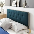 thumbnail image 2 of Modway Bridgette Full Wood Platform Bed With Angular Frame, Gray Azure, 2 of 11