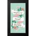 thumbnail image 2 of Chavez, April 11x18 Black Modern Framed Museum Art Print Titled - Merry and Bright, 2 of 5