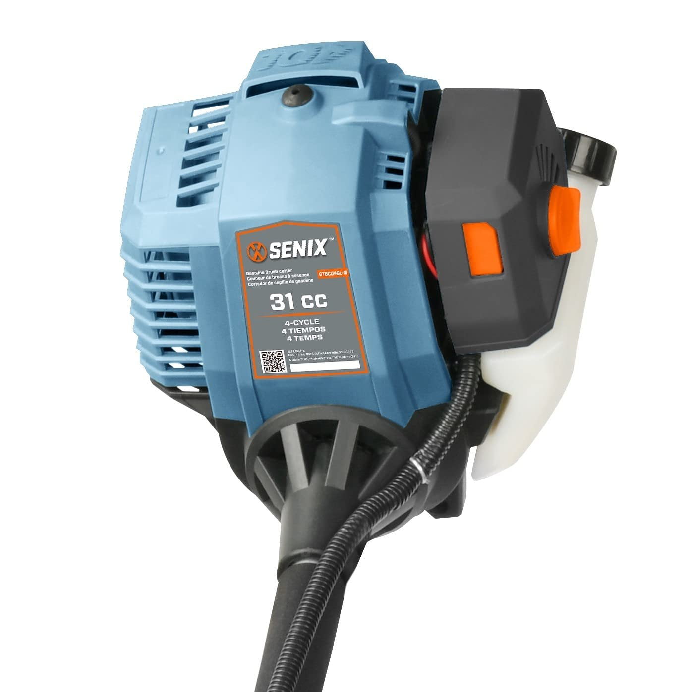 ugm4secベジット SENIX 26.5cc 4-Cycle Gas Weed Eater, Straight Shaft, Dual