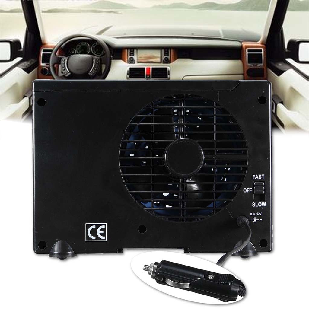 12V Mini Evaporative Air Conditioner Car Ice Water Cooler Cooling Portable 