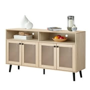 Mid-Century Modern TV StandNatural