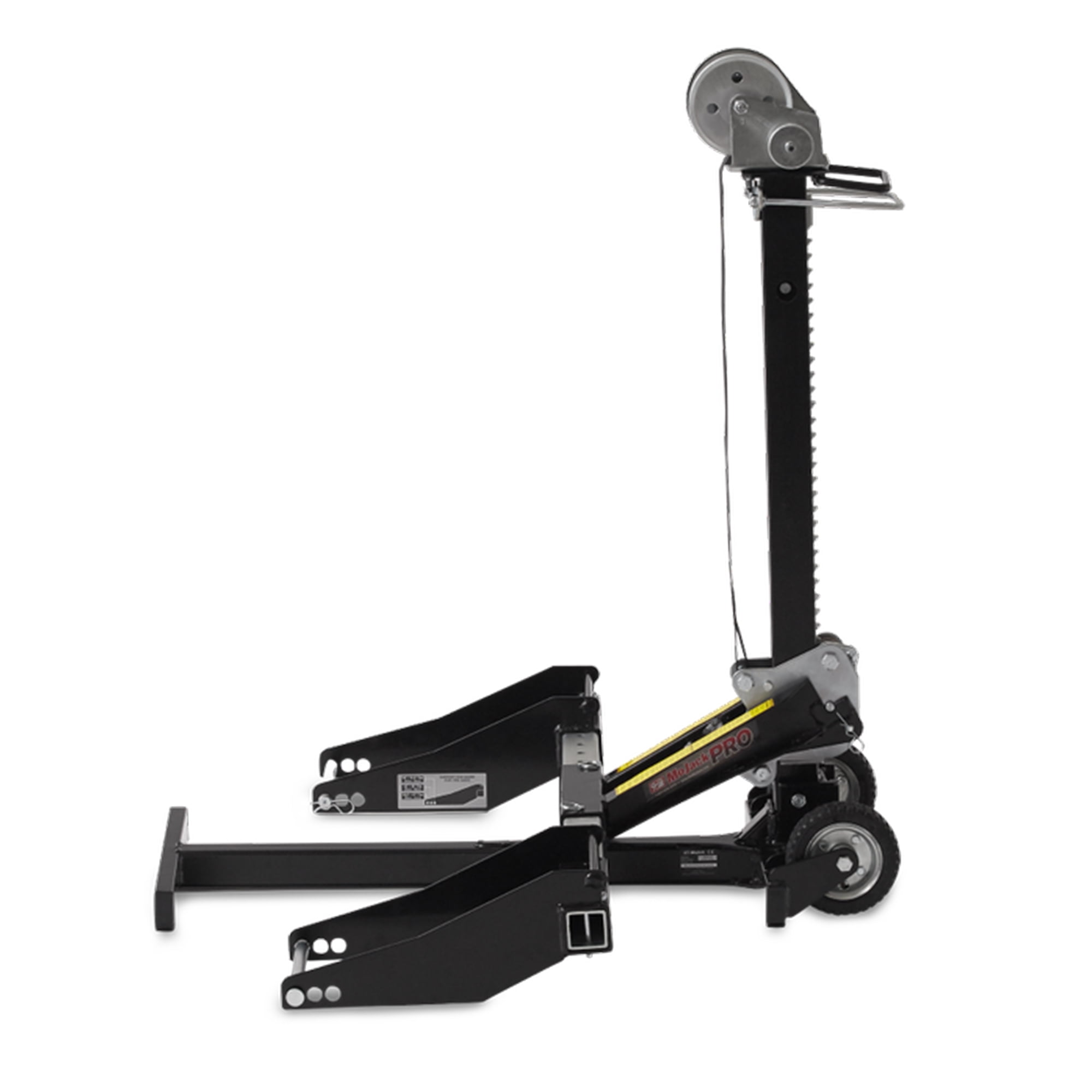 MoJack Flat Folding 750 lb Capacity Riding Lawn Tractor Mower Lift Jack MJPRO Walmart