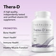 thumbnail image 3 of Theralogix Thera-D 6000 Vitamin D Supplement - 6,000 IU (150 mcg) Vitamin D3 - 90-Day Supply - Immune Support Supplement for Women & Men - Aids Bone & Heart Health - NSF Certified - 90 Tablets, 3 of 7