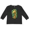 thumbnail image 3 of Inktastic Giraffe Silhouette Boys or Girls Long Sleeve Toddler T-Shirt, 3 of 5