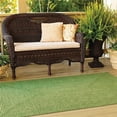 thumbnail image 1 of Homespice Decor 310699 27 x 45 in. Sage Ultra Durable Rectangular Braided Rug - Green, 1 of 1