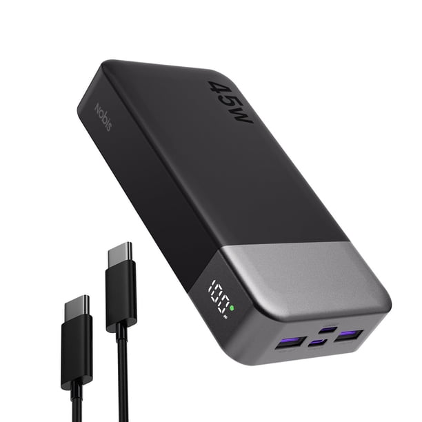 Cargador portátil Power Bank NOBIS 20000mAh 45W Fast Charge