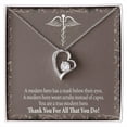 thumbnail image 2 of Medical Hero Appreciation Forever Necklace w Message Card, 2 of 8