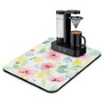 thumbnail image 1 of Microfiber Dish Rack Mat with Floral Design - Large, Absorbent, Foldable - Perfect for Any Kitchen Decor, 1 of 7