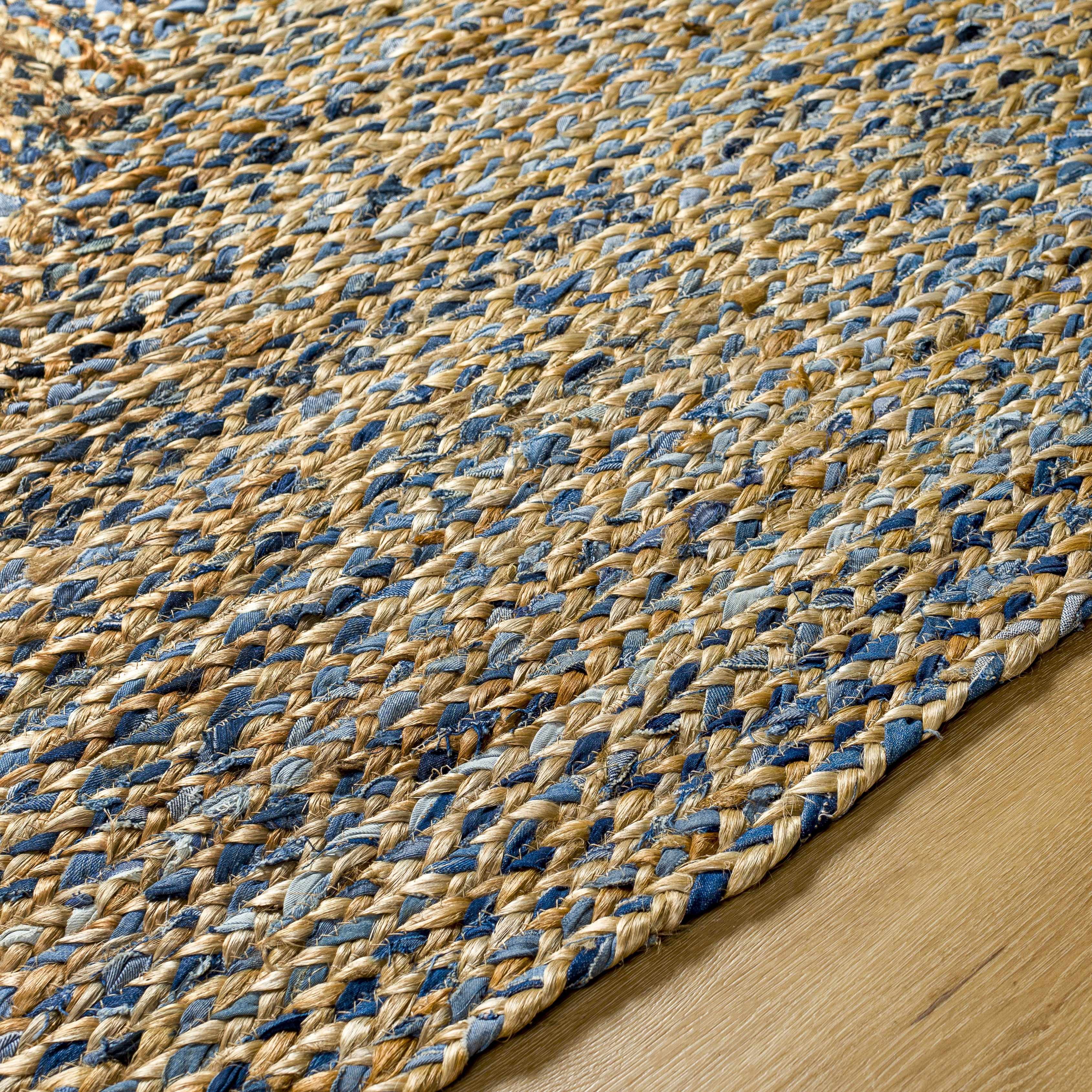 Hauteloom Druce Jute Living Room, Bedroom Area Rug - 27" x 45"