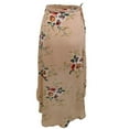 thumbnail image 5 of Youmylove Summer Beach Skirts For Women Bohemian Lace Up Floral Printed Flowy Long Skirt Female Loose Split Boho Skirt Versatile Comfy Trendy Leisure, 5 of 8