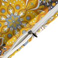 thumbnail image 4 of HAHDAXIA Bohemia India Pattern Bedding Solid Comforter Set for All Seasons,3 Pieces(1 Comforter+2 Pillowcases),Soft Microfiber Bedding Set Twin(86"x70"), 4 of 7