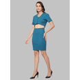 thumbnail image 2 of ENTELLUS | Blue, A- Line, Bodycon Dress, 2 of 3