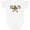 AA-White, variant on Inktastic Candy Canes and Holly Christmas Boys or Girls Baby Bodysuit
