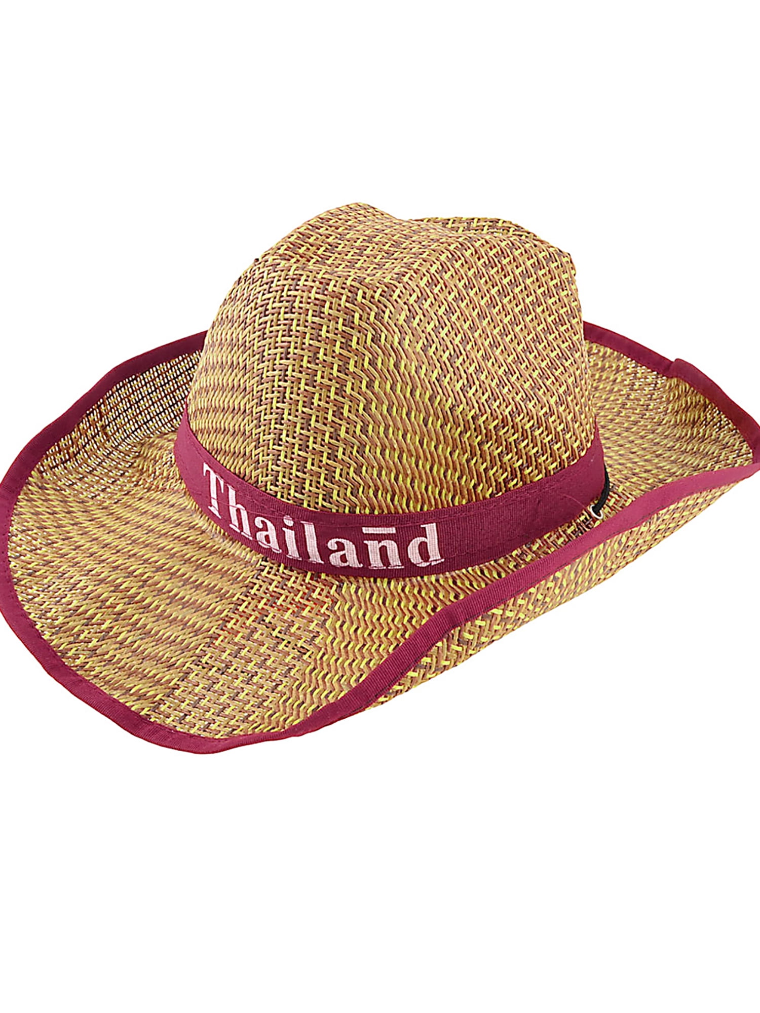 round wide brim hat