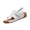 White#womens comfort sandals, variant on Wedge Sandals for Women Toms Casual Summer Low Heels Sandals Comfortable Dressy Buckle Ankle Strap Open Toe Shoes Orange,41