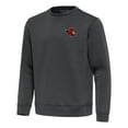 thumbnail image 2 of Men's Antigua Pewter Ottawa Senators Relevant Lightweight Pullover Sweatshirt, 2 of 3