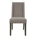 thumbnail image 6 of Pemberly Row Modern Wood Upholstered Side Chair in Gray (Set of 2), 6 of 6