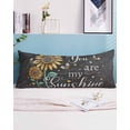 thumbnail image 2 of Farmhouse Sunflowers Body Pillow Covers, Summer Floral My Sunshine Vintage Soft Bed Throw Pillowcases Breathable Cooling Long Lumbar Body Pillow Sham Cover for Bed Sofa 20''x54'', 2 of 7