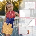 thumbnail image 6 of CAIXIA Girls 4th of July Dress American Patriotic Outfit USA Independence Day Clothes Flutter Sleeve Tulle Tutu Dress, 6 of 6
