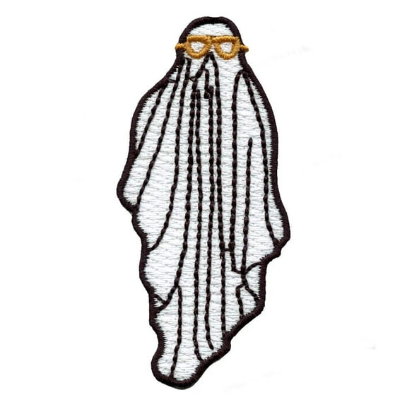 Cool Ghost Challenge Trend Embroidered Iron On Patch