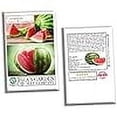 thumbnail image 5 of Crimson Sweet Watermelon Seeds for Planting, 150+ Heirloom Seeds Per Packet Non GMO Seeds, Botanical Name Citrullus lanatus 'Crimson Sweet', Great Home Garden Gift, 5 of 7