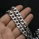 thumbnail image 3 of Cadena de acero inoxidable Cadena NK Cadena de unicornio Cadena cubana Cadena de acero inoxidable de estilo hip hop de metal europeo y americano, 3 of 5