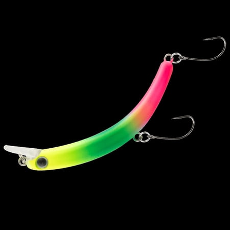 YATAV 3D Artificial Minnow Fishing Lures Baits Fishing Tackle CrankBait Bass Hard Bait Swimbait Fishing Lure-Multicolor