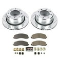 thumbnail image 3 of PowerStop Rear Z23 Evolution Sport Carbon-Fiber Ceramic Brake Pad and Drilled & Slotted Rotor Kit Fits: Select Models K8641, 3 of 10