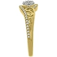 thumbnail image 3 of 1/4 Carat T.W Diamond 10kt Yellow Gold Promise Ring, 3 of 3