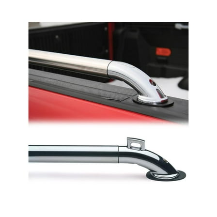 Putco 29802 Bed Rails, approx. 8 ft. Polished Fits select: 2015-2019 CHEVROLET SILVERADO, 2015-2018 GMC SIERRA