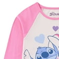 thumbnail image 3 of Disney Lilo & Stitch Long Sleeve Shirt and French Terry Pants Set (Girls), 2 Piece Set, Sizes 4-12, 3 of 6