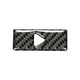 thumbnail image 2 of Center Console Safety Warning Button Cover Decor Trim Carbon Fiber for -5 CX5 2017 2018 2019 2020., 2 of 5
