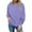 06# Purple Pink, variant on YDDIAN Oversized Hoodies for Women Trendy Crew Neck Plain Sweatshirts Long Sleeve Summer Basic Drawstring Pullover Fleece Sweaters with Pockets Beige XL