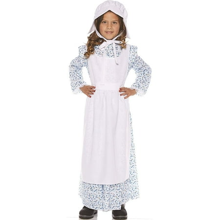 Underwraps Prairie Girl Child Pilgrim Costume