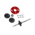 thumbnail image 2 of Kokiya 1/12 RC Car Motor Pinion Gear Gearbox Set Replaces for MN78 MN82 1/12 RC Car Red, 2 of 9