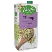 (2 pack) (2 pack) Pacific Foods Hemp Original Plant-Based Beverage, 32 fl oz