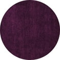 thumbnail image 1 of Ahgly Company Indoor Round Abstract Pink Modern Area Rugs, 6' Round, 1 of 4