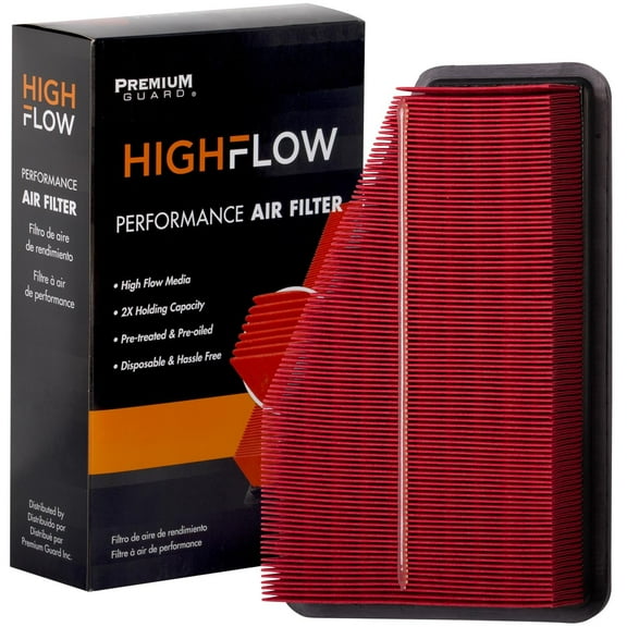 HIGHFLOW High Performance, Pre-Oiled Disposable Engine Air Filter PA99488X | Fits 2019-2022 Jeep Cherokee
