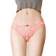 thumbnail image 1 of Gibobby Calzoncillos Talle Bajo Dama Joyas de Encaje en forma de V Calzoncillos sexy para mujer Bragas transparentes de cintura Mujeres Transpirable Atractivo Sexy(Anaranjado，Talla única), 1 of 4