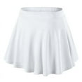 thumbnail image 6 of Esho Girls Casual Mini Skirts with Liner, Teens Kids Athletic Solid Culottes Pleated Skater Skirt Skorts, 4-14 Years, 6 of 8