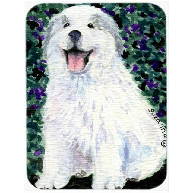 Carolines Treasures SS8856LCB Great Pyrenees Glass Cutting Board, Large