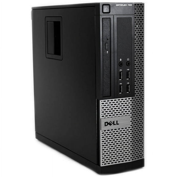 Restored Dell OptiPlex 790 Desktop Tower Computer, Intel Core i5, 4GB RAM, 250GB HD, DVD-ROM, Windows 10 Pro 64-bit, Black (Refurbished)
