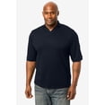 thumbnail image 2 of KingSize Men's Big & Tall Knit Sweater Polo, 2 of 4