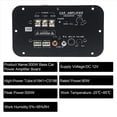 thumbnail image 3 of 3X Tablero del Amplificador de Subwoofer del Coche, Tablero del Amplificador de Graves de Alta Fidelidad de Subwoofer de 500W CC 12V, 3 of 5