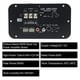 thumbnail image 3 of 3X Tablero del Amplificador de Subwoofer del Coche, Tablero del Amplificador de Graves de Alta Fidelidad de Subwoofer de 500W CC 12V, 3 of 5