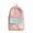 Pink, variant on Large-capacity, color-blocked, cream-style student backpack, versatile, ins-style, Japanese casual, cute, women's laptop backpack