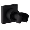thumbnail image 1 of Soporte de ducha negro Soporte de cabezal de ducha de acero inoxidable Soporte de ducha de mano montado en la pared Soporte de cabezal de ducha giratorio de 360 ??°, cuadrado ZefeiWu 8390605341977, 1 of 1